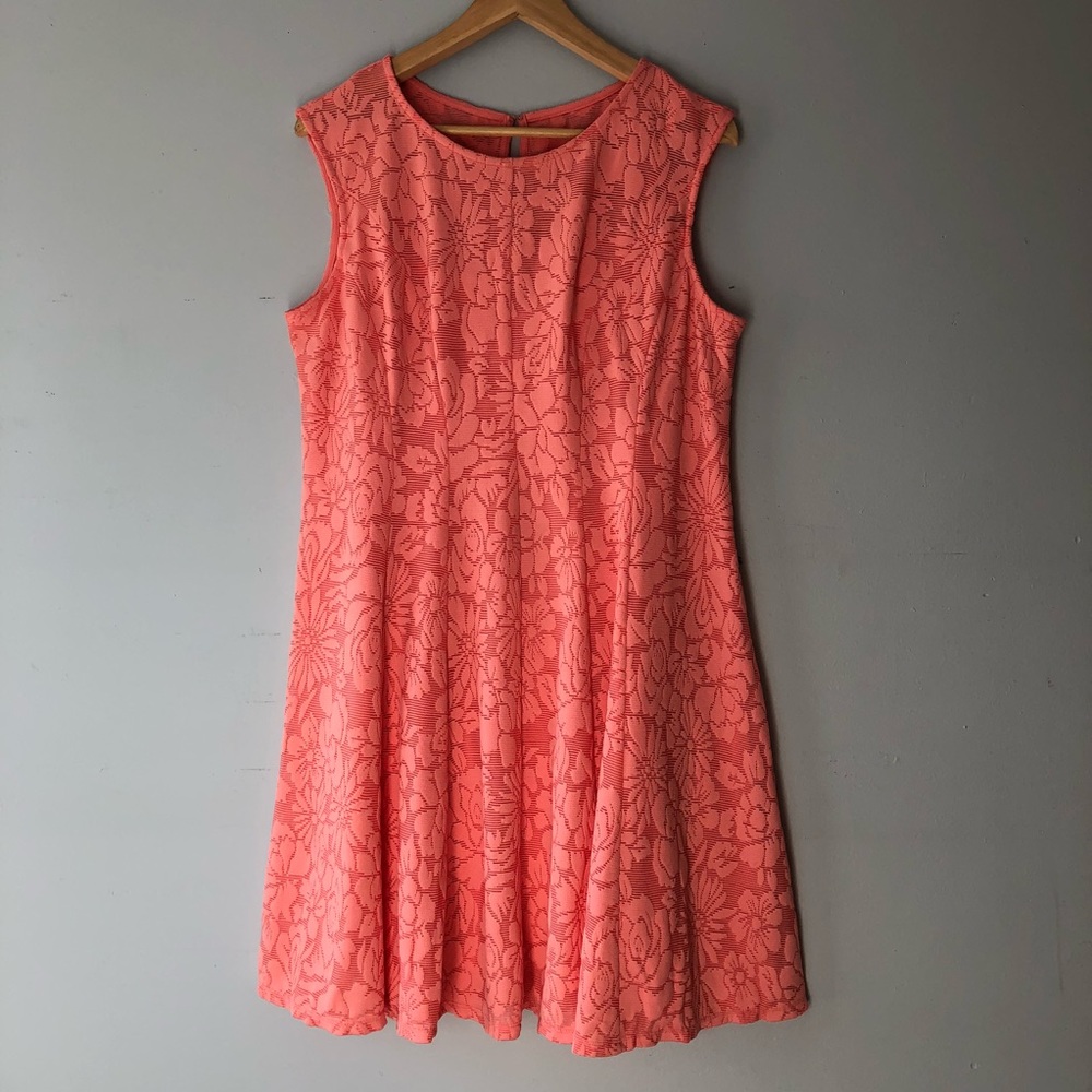 Salmon color dress